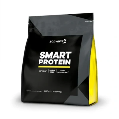 Afbeelding van Body &amp; Fit Smart Protein Proteine Poeder / Eiwitshake 1000 gram Aardbei