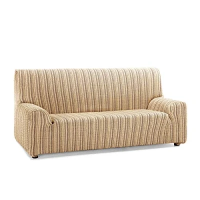 Afbeelding van Martina Home Mejico elastische bankovertrek, 4 zits, 240 tot 270 cm, ancho goud