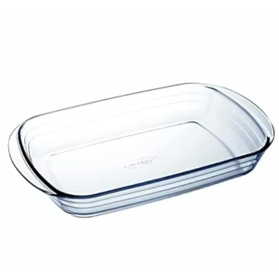 Afbeelding van Ovenschaal Ô Cuisine Ocuisine Vidrio Rechthoekig Transparant Glas 39 x 24 6 cm (6 Stuks)