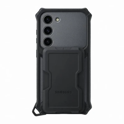 Image de Samsung Rugged Gadget TPU Back Cover Noir Galaxy S23