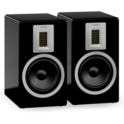 Afbeelding van Sonoro Orchestra boekenplank speakers (per paar) zwart
