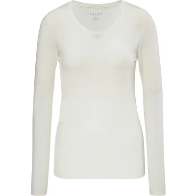 Afbeelding van Falke Langarm Hemd offwhite, Dames, Maat: Small, Off white