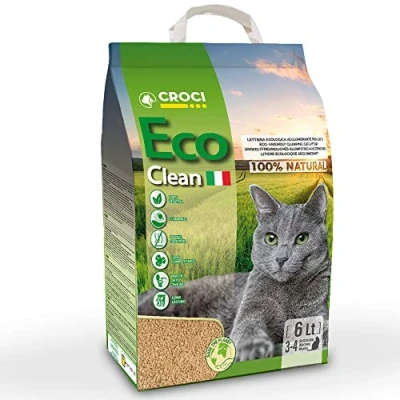 Afbeelding van 6L Croci Eco Clean Kattenbakvulling