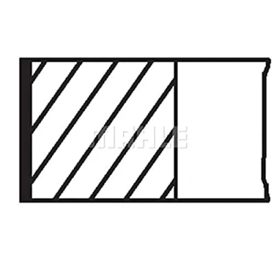 Afbeelding van Mahle Original Zuigerveren 004 06 N0