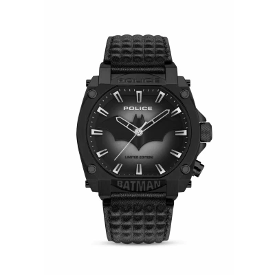 Afbeelding van Police Batman Horloge, Heren, Maat: One Size, Schwarz