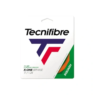 Afbeelding van Tecnifibre X One Biphase 17 squashsnaar oranje