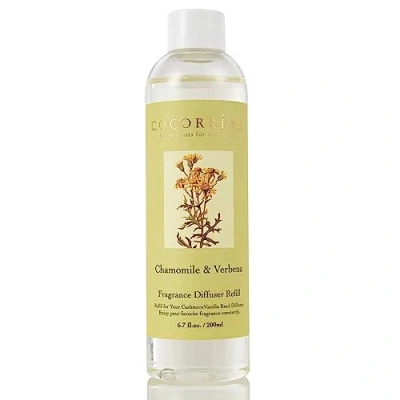 Afbeelding van Cocorrína Charmomile Kamergeur navulverpakking Verbena 200 ml voor slaapkamer, badkamer, kantoor, woondecoratie