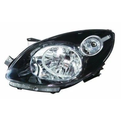 Afbeelding van ALKAR 2751171 Koplampen Links W5W, H4, PY21W Zwart RENAULT: Twingo 2, II Box Body / Hatchback