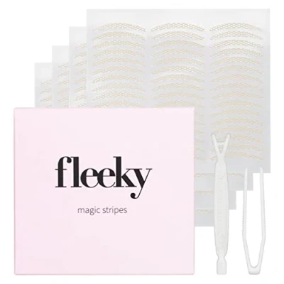Afbeelding van Fleeky Stripes Magic onzichtbare ooglidstrips voor ooglidlifting zonder operatie, eyelidtape, dubbele flap, lamineersticker (L)