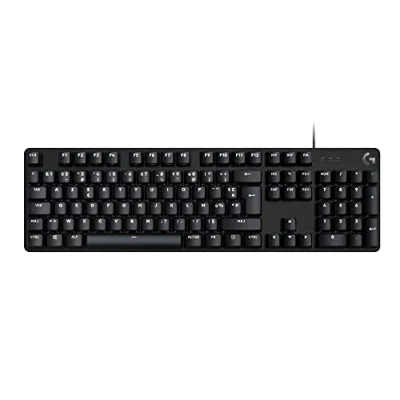 Afbeelding van Bluetooth toetsenbord met tablethouder Logitech G413 SE Frans Zwart AZERTY