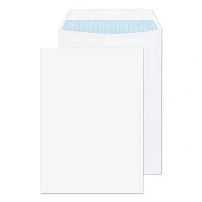 Image de Blake Purely Everyday C5 229 x 162 mm 110 g/m² Enveloppes Pochettes Autocollante (8893) Blanc Boîte de 500