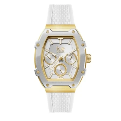 Afbeelding van ICE Watch boliday White gold 023897 Horloge Siliconen Wit Ø 44.5 mm