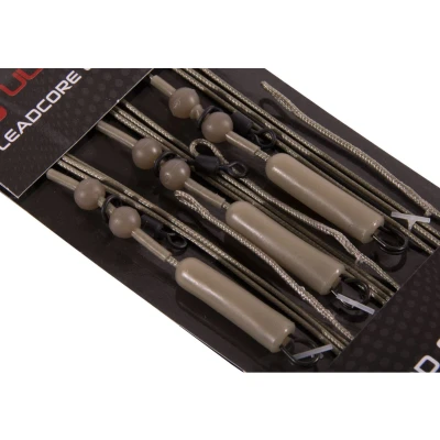 Afbeelding van Ultimate Leadcore Leader With Chod System Gravel 45lb (3 stuks) Leaders