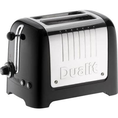 Afbeelding van Dualit Broodrooster 2 Slot Lite Gloss Black