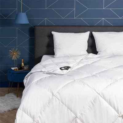 Afbeelding van Dekbed Ganzendons Silver 4 Seizoenen Lits Jumeaux 240x200 CM Presence anti allergisch, huissofmijt, ademend Ga naar