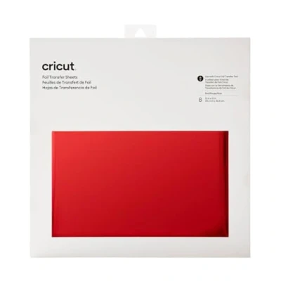 Afbeelding van Cricut Transfer Foil Sheets Folie Rood