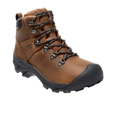 Afbeelding van Keen Pyrenees Outdoorschoenen, Dames, Maat: 39.5, Syrup Leer