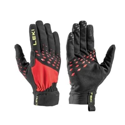 Afbeelding van Leki Ultra Trail Storm Handschoenen Rood,Zwart 8.0 Man