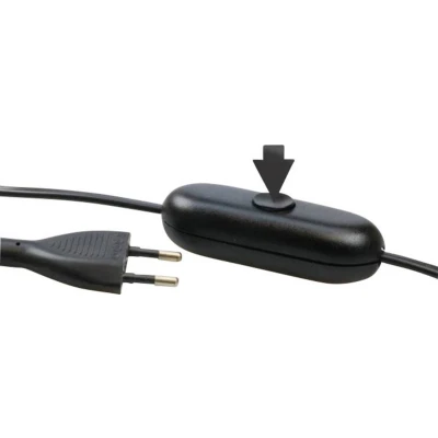 Afbeelding van interBär 8119 004.61 LED snoerdimmer Zwart Schakelvermogen (min.) 5 W (max.) 100 1 stuk(s)