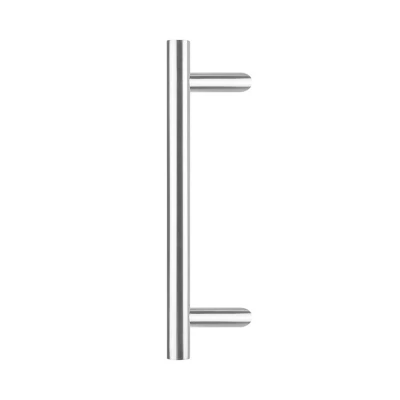 Afbeelding van Intersteel Deurgreep per stuk T schuin 600x90x30 HoH 400 rvs