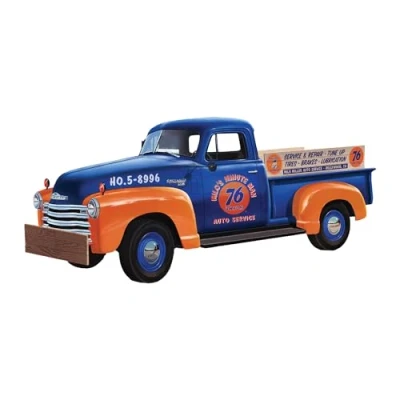 Afbeelding van 1:25 AMT 1076 Chevy Pickup 1950 Union 76 Plastic Modelbouwpakket
