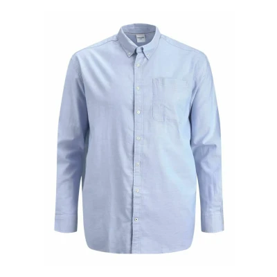 Afbeelding van Jack &amp; Jones Overhemd, Heren, Maat: 3XL, Cashmere blue