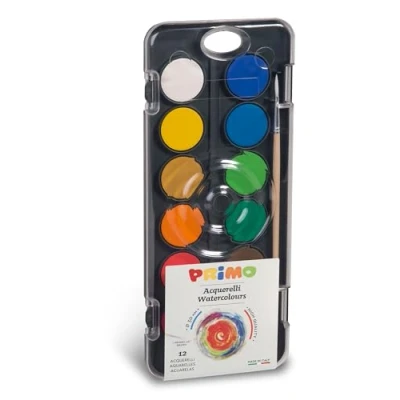 Afbeelding van Primo waterverf 12 kleuren