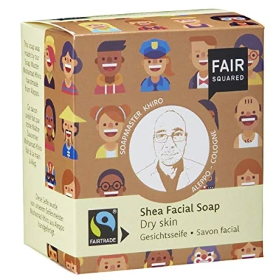 Afbeelding van Fair Squared Gezichtszeep Shea Droge Huid 160 gram