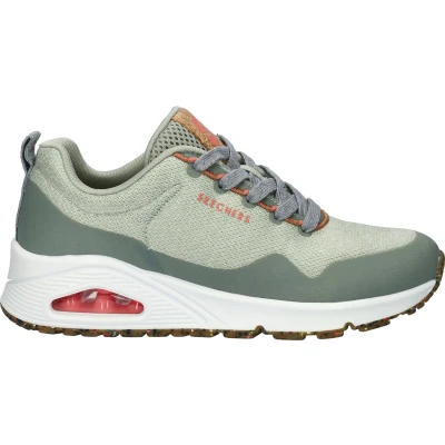Afbeelding van Skechers UNO Sneakers laag, Dames, Maat: 37, Groen Textiel