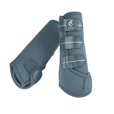 Image de Eskadron Flextrainers Classic Sports Pro Dressage Jambes arrière Steel BlueVendu par Agradi