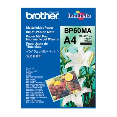 Image de Brother BP60MA papier photo jet d&#039;encre mat A4 145 g/m² (25 feuilles)