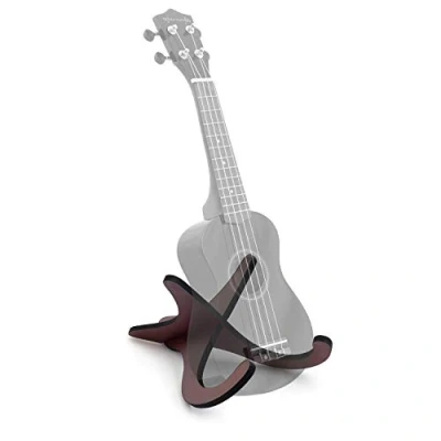 Afbeelding van World Rhythm Ukelelelele houder houten ukelele standaard verwijderbare snaarinstrument