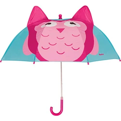 Image de Playshoes Parapluie enfant unisexe, Hiboux 3D, original