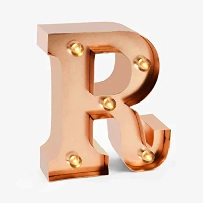 Afbeelding van Mini lichtletter R Legami