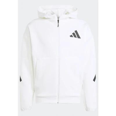 Afbeelding van adidas Sportswear FULL Sweater met rits, Heren, Maat: 3XL, White
