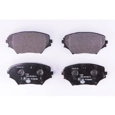 Afbeelding van HELLA 8DB 355 009 741 Remblokkenset Niet geschikt voor slijtage waarschuwingscontact TOYOTA: RAV4 II Off Road