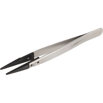 Afbeelding van Lindström TL 249CFR SA Pincet ESD 249CF Plat rond 130 mm