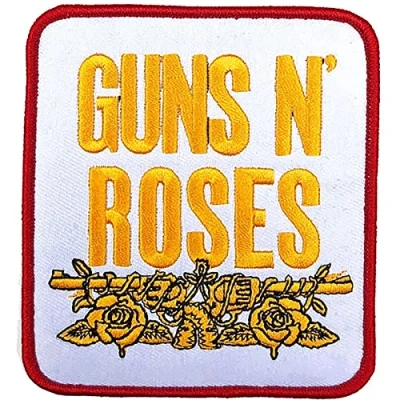 Afbeelding van Guns N&#039; Roses Stacked White Patch Multicolours