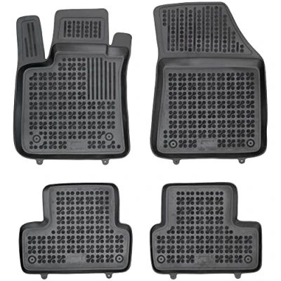 Afbeelding van M MOTOS Rubberen automatten voor Renault Megane IV E Tech sinds 2020 Verbeter je reiscomfort met de antislip automat vloermatten alle weersomstandigheden, protectie