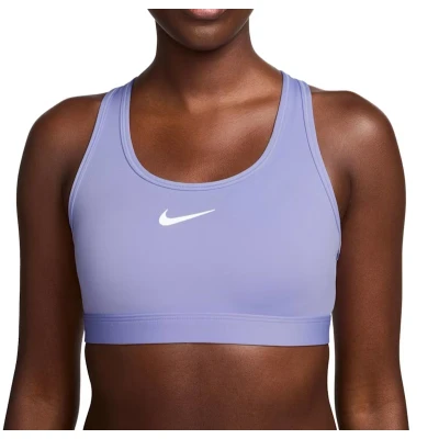 Afbeelding van Nike Performance BRA Sportbh met medium support, Dames, Maat: XS, Lilac ice/white