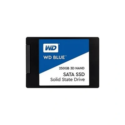 Image de WD Blue 3D NAND SATA SSD WDS250G2B0A 250 Go interne 2.5&quot; 6Gb/s