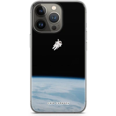 Afbeelding van Case Company® hoesje geschikt voor iPhone 13 Pro Alone in Space Soft Cover Telefoonhoesje Bescherming aan alle Kanten en Schermrand