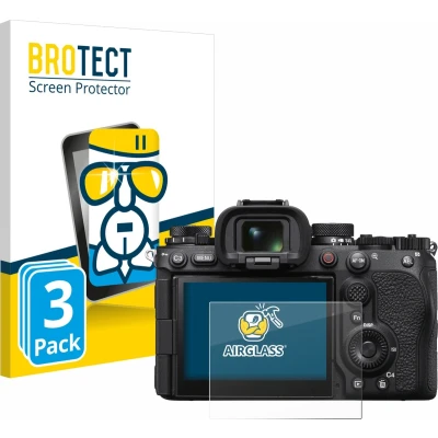 Afbeelding van BROTECT Screenprotector voor Sony Alpha 1 II (ILCE1M2B) Folie Beschermfolie Beschermglas transparant (3 Stuks)