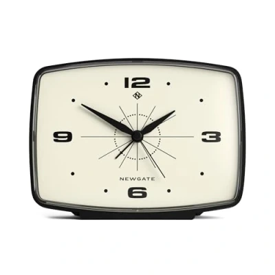 Afbeelding van Newgate Brooklyn Alarm Clock in Black