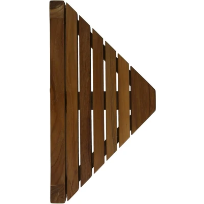 Afbeelding van HSM Collection Decoratieve hoek krukjes 38x20x32 Naturel Teak Set van 2