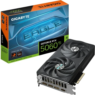 Afbeelding van GIGABYTE GeForce RTX 5060 Ti EAGLE OC 16G NVIDIA 16 GB GDDR7