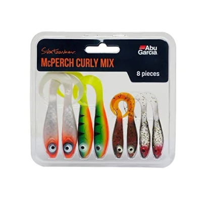 Afbeelding van Abu Garcia Svartzonker McPerch Curly Mix (8 stuks) Shad