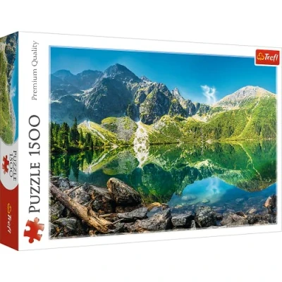 Afbeelding van Trefl Puzzles &quot;1500&quot; Morskie Oko lake, Tatras, Poland