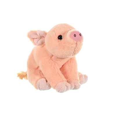 Afbeelding van Pluche knuffel biggetje varken roze 20 cm