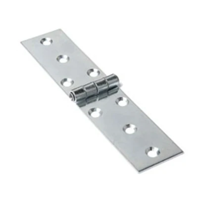 Afbeelding van DX Klepscharnier 23x80mm vaste stalen pen staal blank verzinkt
